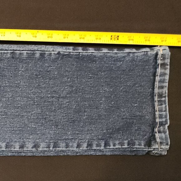 Gloria Vanderbilt Womens Jeans Size 4 Petite Dark Wash Straight Leg - Picture 13 of 16